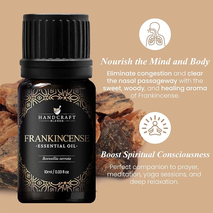 Handcraft Blends Frankincense Essential Oil – 0.33 Fl Oz – 100% Pure and - Image 4