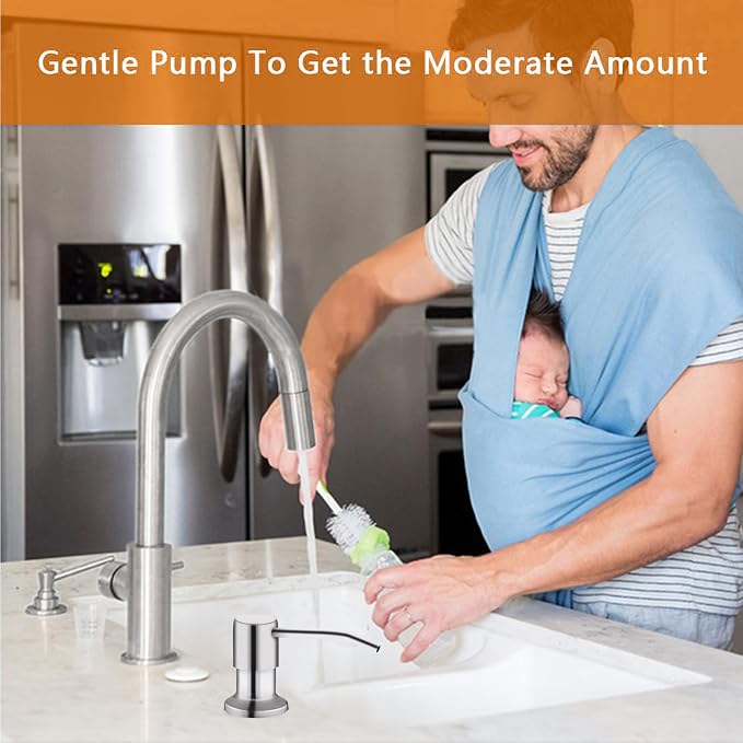 Sink Soap Dispenser, Kichen SoapDispenser, Under Sink Soap Dispenser Pump - Image 5