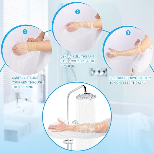 FRONTLINE Arm Cast Covers for Shower Adult Waterproof Cast and Wound Protector - Image 6