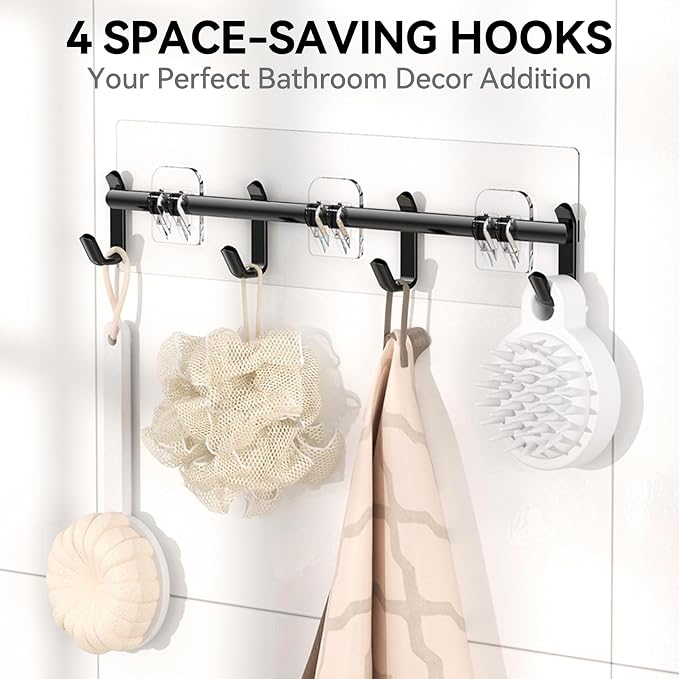 YASONIC Shower Caddy, Rustproof Shower Shelves - Image 5