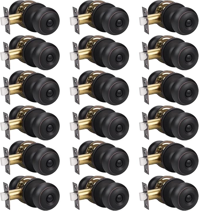 KNOBWELL Oil Rubbed Bronze Door Knobs by KNOBWELL