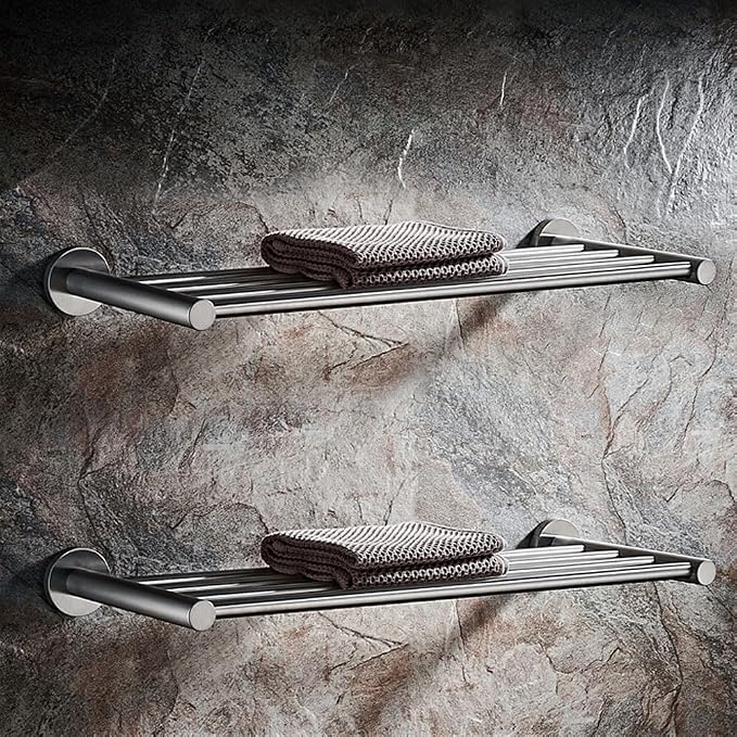 30 Inch Bathroom Towel Rack, Hotel Style Towel Racks - Image 6