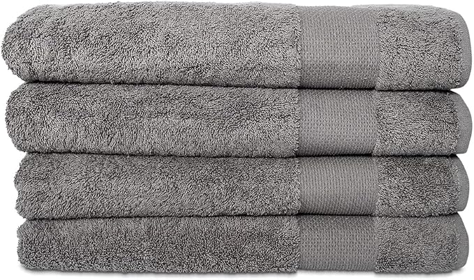 Hencely Premium Bath Towel Set of 4-28x58 Inches by HENCELY