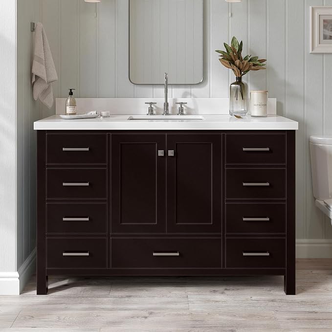 ARIEL Bathroom Vanity 55" Inch by Ariel