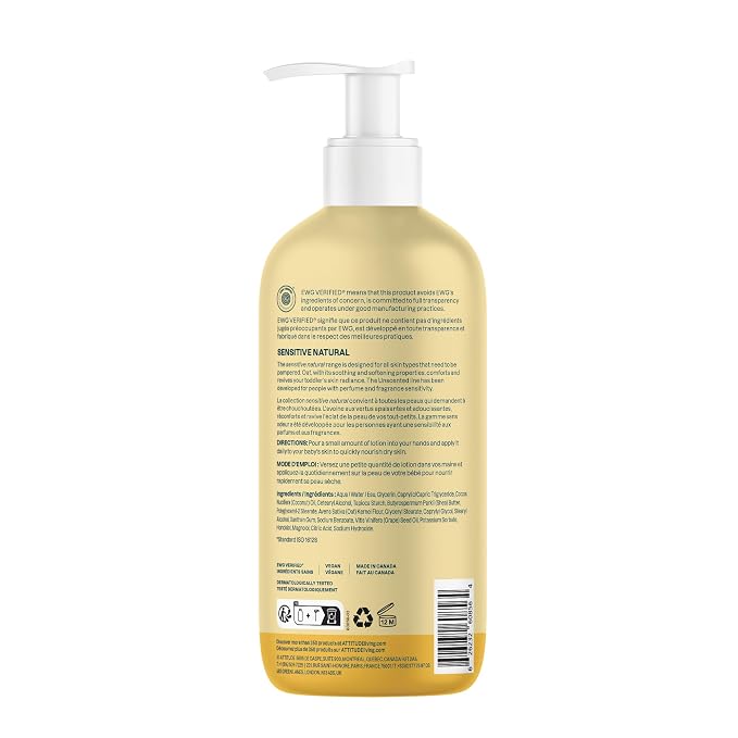 ATTITUDE Body Lotion for Baby, EWG Verified, Plant and Mineral-Based Ingredients - Image 6
