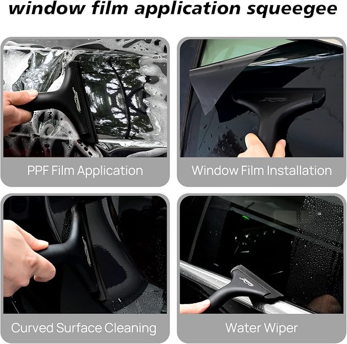 NEWISHTOOL Small Squeegee for Car/Home Use, Window Tint Squeegee for Car Windows - Image 3