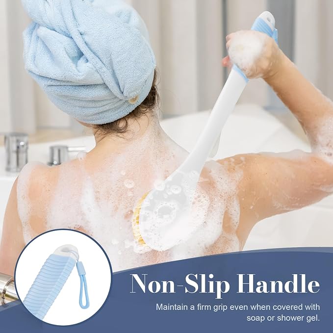Back Scrubber for Shower, Shower Body Brush for Cleaning - Image 3