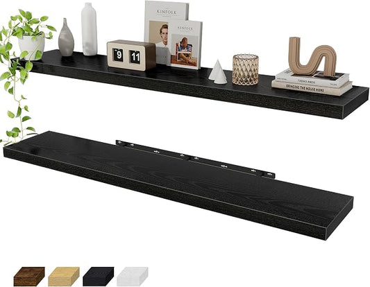 Fun Memories 55 Inch Floating Shelves by FunMemories