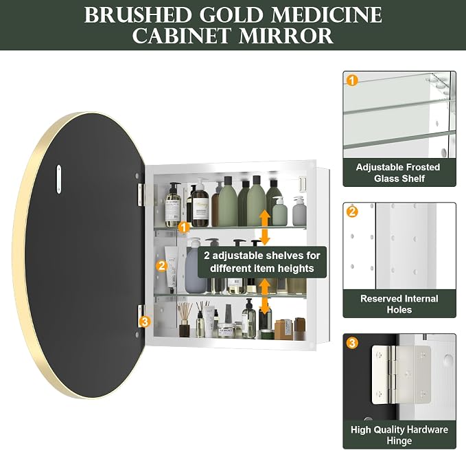 WallBeyond Bathroom Medicine Cabinet - Image 4