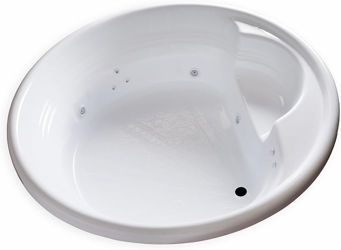 Carver Tubs - FL7272 - Modern Fiberglass Whirlpool Water Massage Two Person by CarverTubs