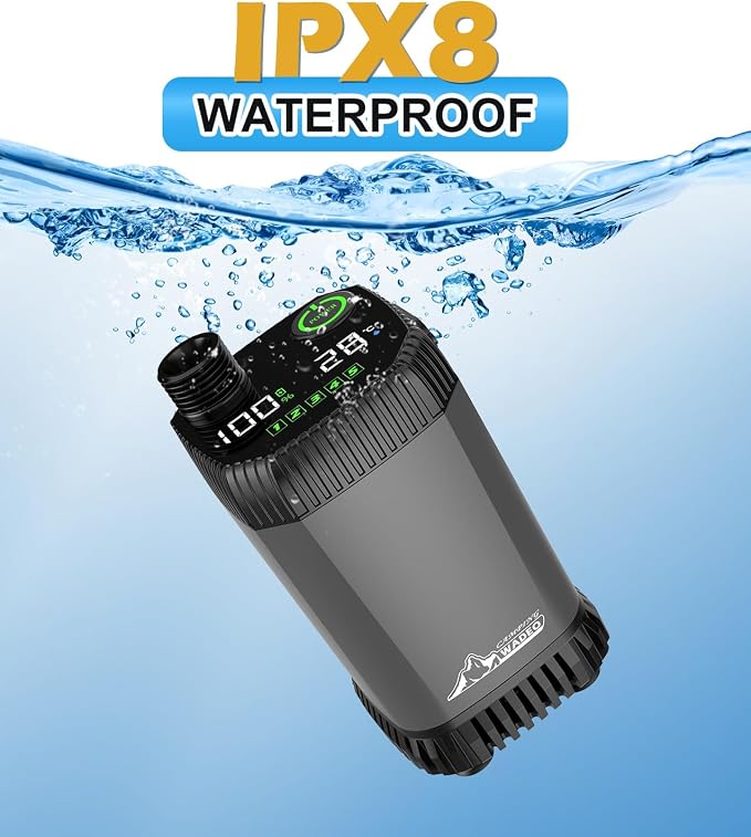 Upgraded Portable Shower for Camping, Rechargeable Camping Shower - Image 9