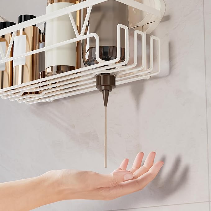 KEGII Shower Caddy Suction Cup – 3 Pack Suction Bathroom Organizer Shelf - Image 6
