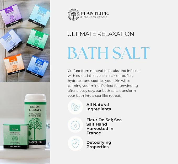 Plantlife Lavender Therapy Bath Salts - Image 2