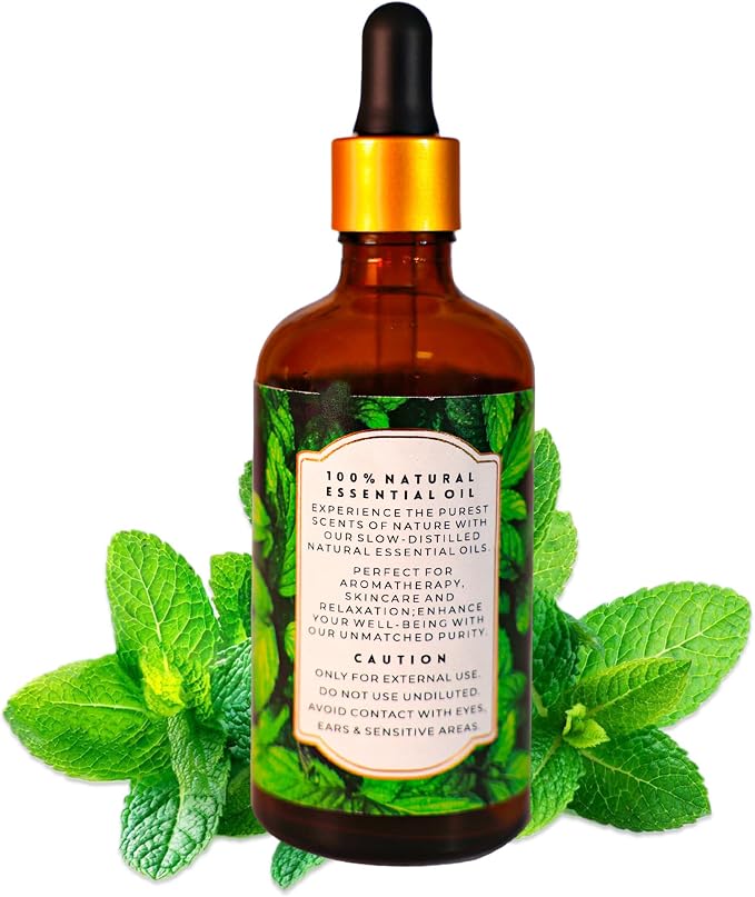Luxurious Spearmint Essential Oil by Enhanced Essentials|with Dropper|Slow - Image 9
