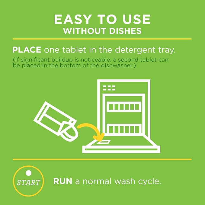 Affresh Dishwasher Cleaner, Helps Power Away Odor Causing Bacteria, Mineral - Image 4