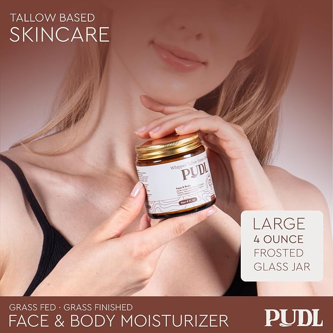 PUDL Grass Fed Beef Tallow for Skin Care - Image 5