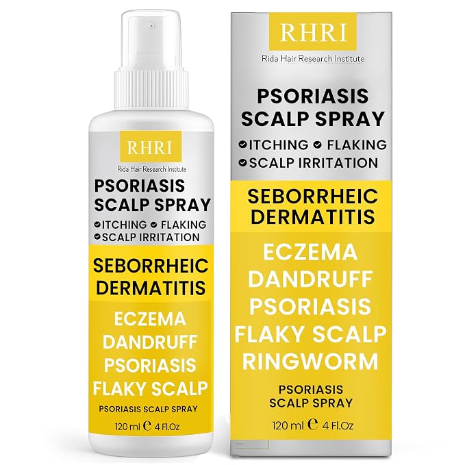 Psoriasis Scalp Spray | Psoriasis and Dandruff Treatment by RidaHairResearchInstitute