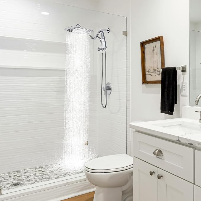 G-Promise All Metal 12 Inch Shower Head - Image 6
