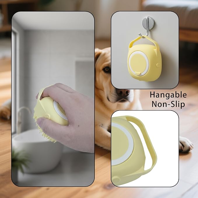 Pet Bath Massage Brush, Pet Bath Brush - Image 6