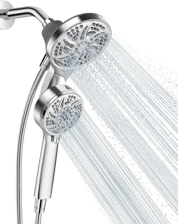 Cobbe High Pressure 3-Way Shower Head Combo, Hand Held Shower & Rain Shower by CobbeforQualityLife