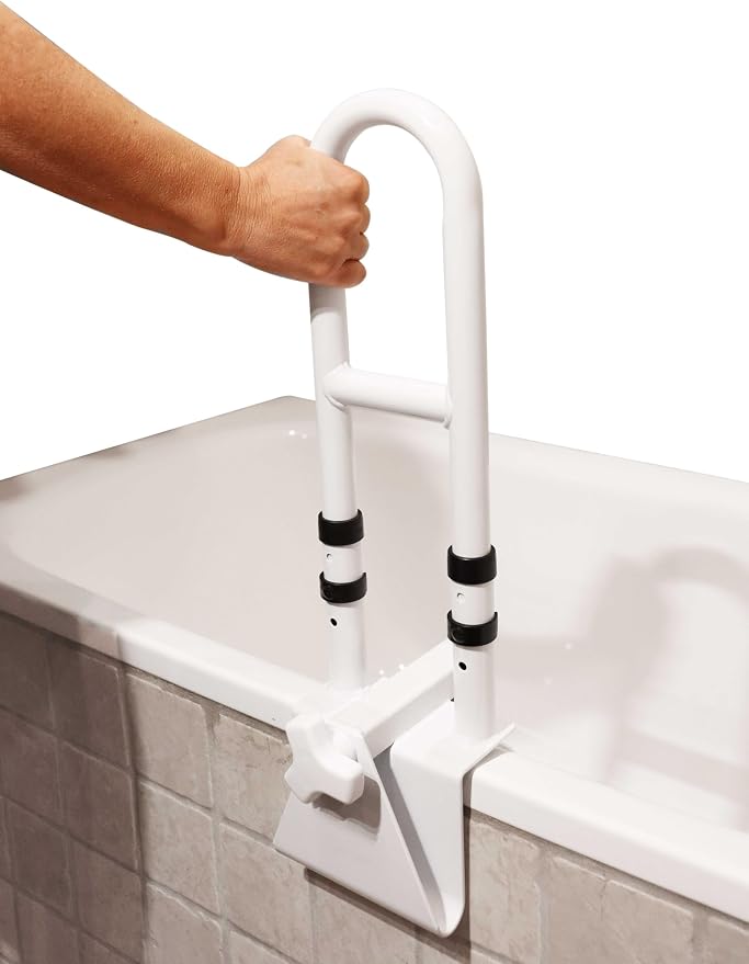 PEPE Mobility Adjustable Bathtub Safety Rail, Shower Grab Bar Handle by PEPEMOBILITY