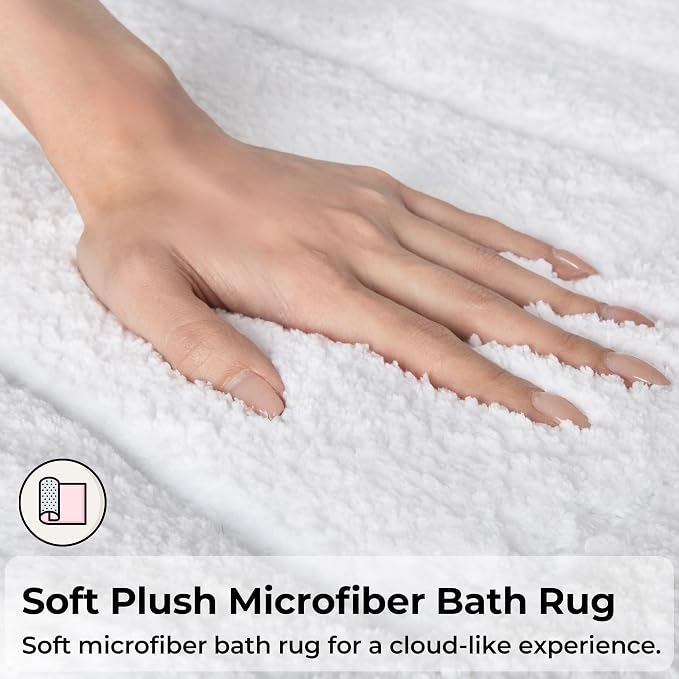 GRANNY SAYS Bathroom Rugs Sets 2 Piece, Soft Bath Mats - Image 3