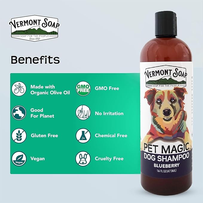 VERMONT SOAP Organics Pet Shampoo - Image 2
