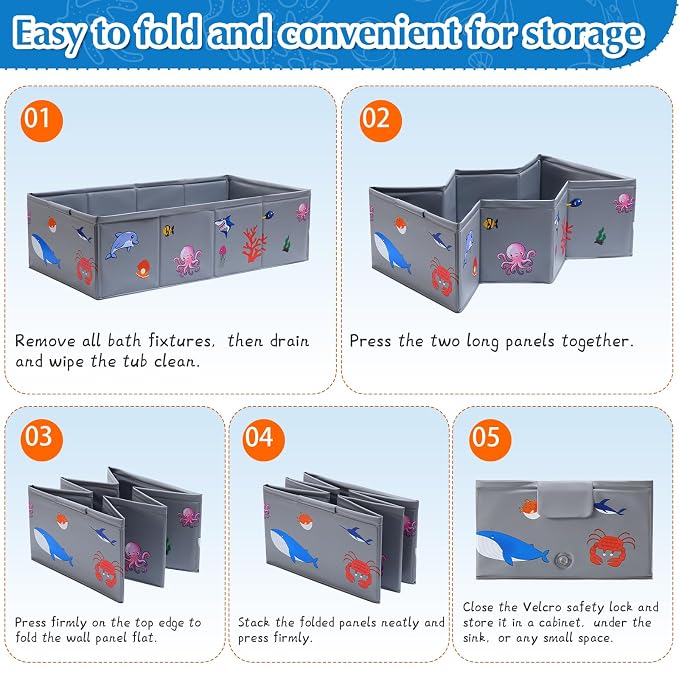 Portable Foldable Baby Bathtub - Image 3