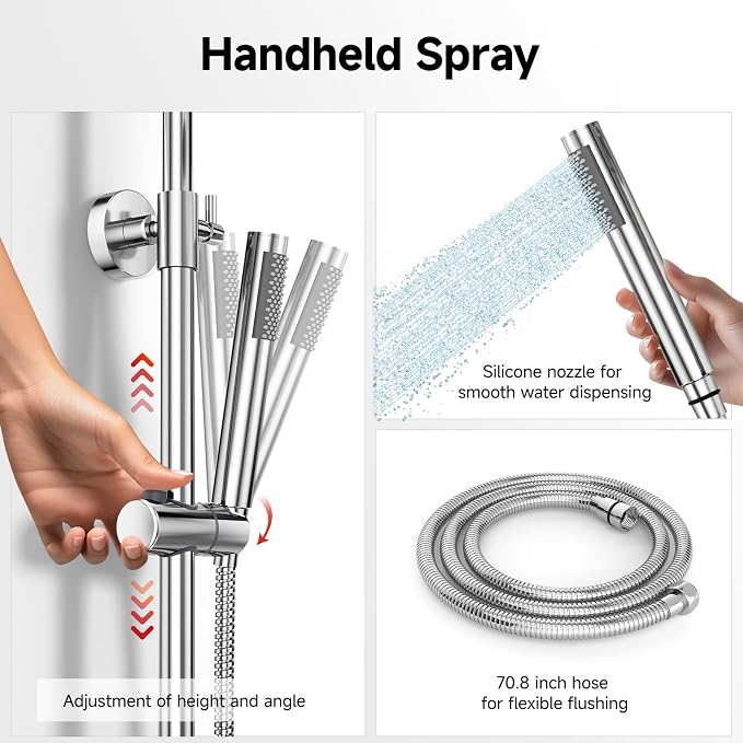 Rainsworth Outdoor Shower Kit Chrom - Image 7