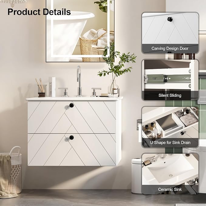 24" Bathroom Vanities Cabinet - Image 4