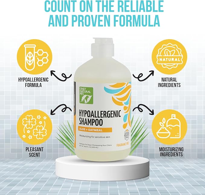 Only Natural Pet Hypoallergenic Shampoo - Image 2
