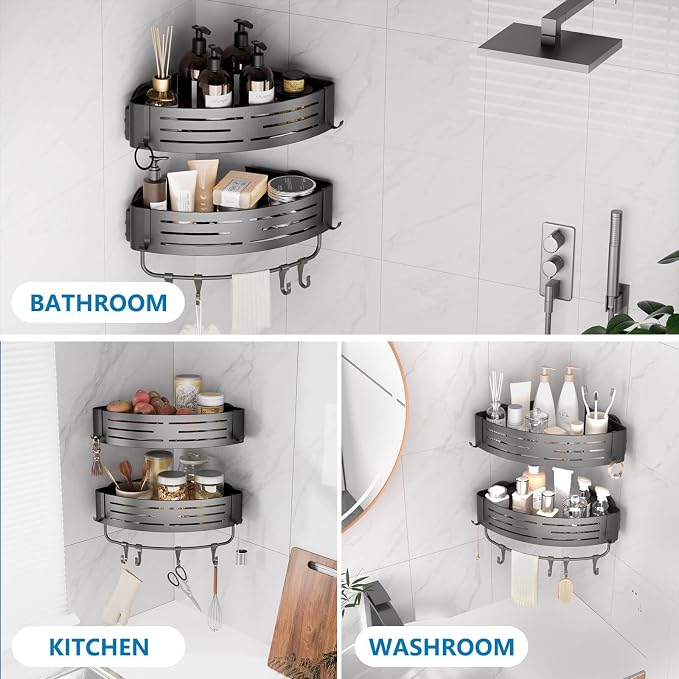 Onemake Corner Shower Caddy - Image 6