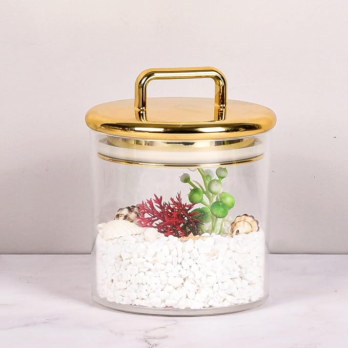 16 oz Small Acrylic Storage Apothecary Jar - Image 4