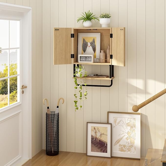 RUSTOWN Farmhouse Bathroom Wall Cabinet - Image 7