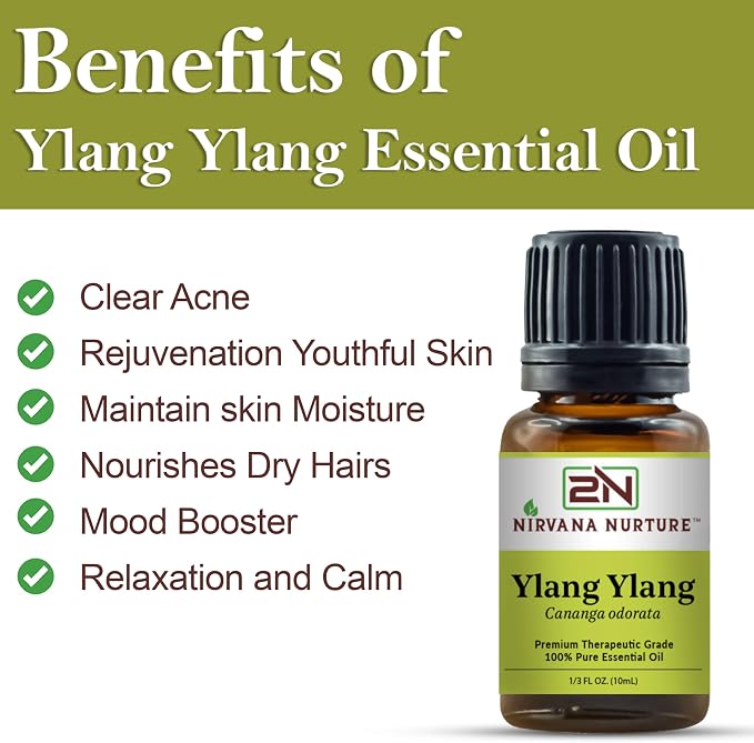 Ylang Ylang Essential Oil 100% Pure Premium Therapeutic Grade, Undiluted - Image 3