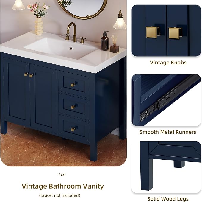 DWVO 42 Inch Bathroom Vanity - Image 4