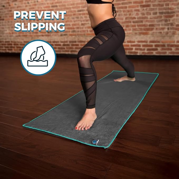 Youphoria Yoga Microfiber Non-Slip Towel - Image 4