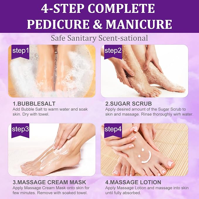 24 PCS Foot Soak, Pedicure Kit Foot Soak Set - Image 6
