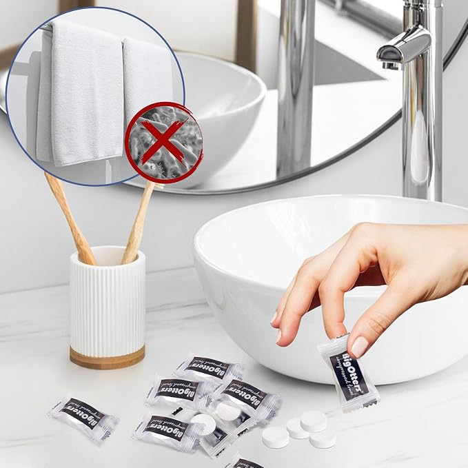 BigOtters 200PCS Compressed Towels, Disposable Face Towels - Image 4