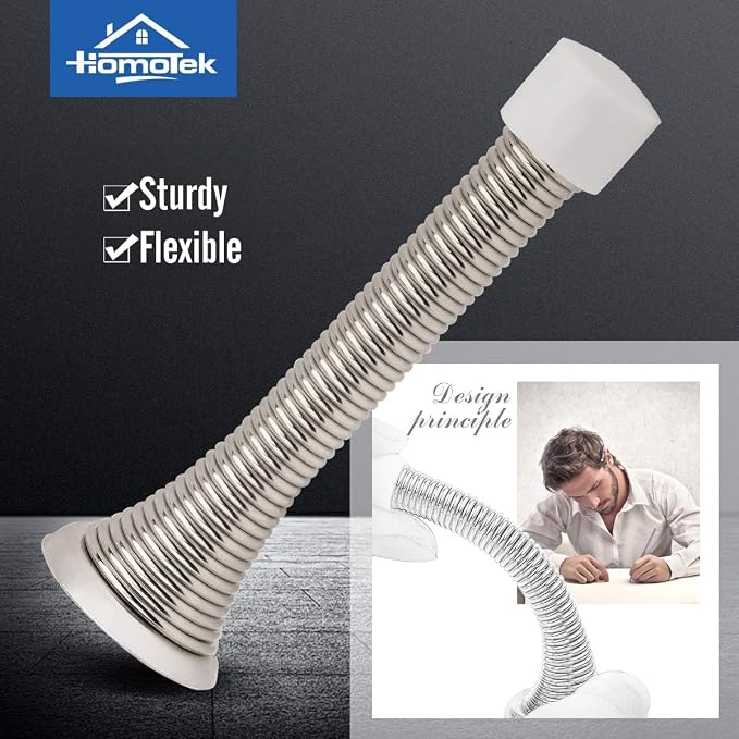 HOMOTEK 20 Pack Spring Door Stopper - Image 2