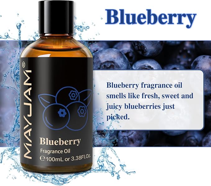 MAYJAM 100ML/3.38FL.OZ Blueberry Fragrance Oils - Image 4