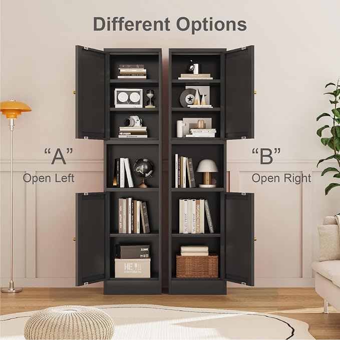 Metal Bathroom Storage Cabinet, Slim Metal Locker - Image 4