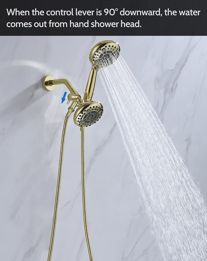 G-Promise Solid Metal Shower Arm Diverter - Image 5
