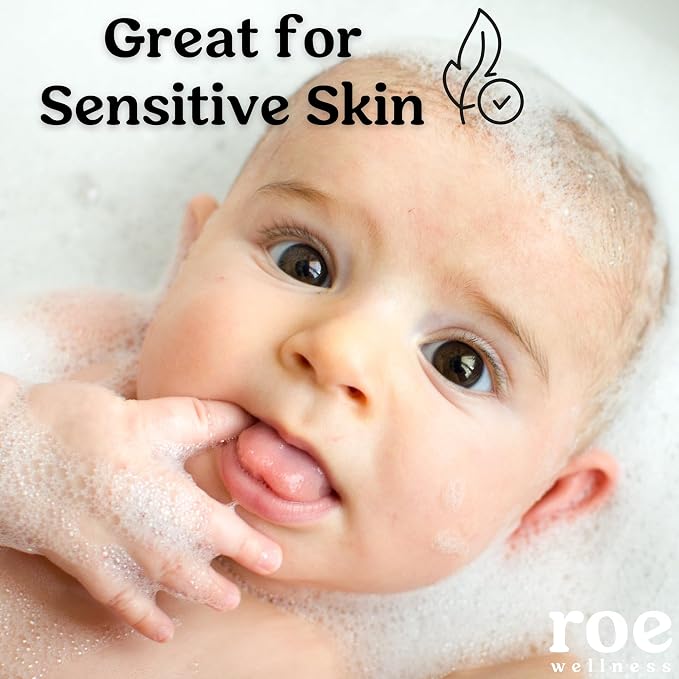 Roe Wellness- Toddler & Baby Body Wash & Shampoo Moisturizing Clean Ingredients - Image 6