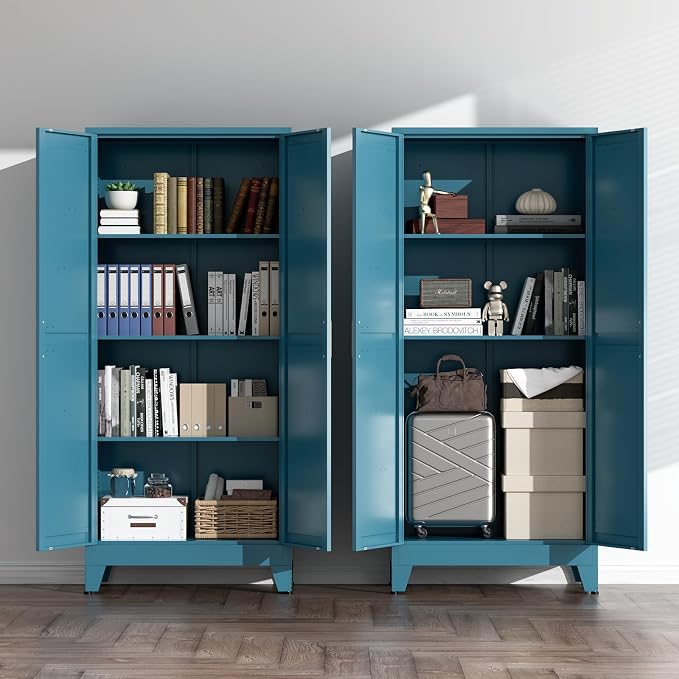 COFaR Home Farmhouse Storage Cabinet - Image 9
