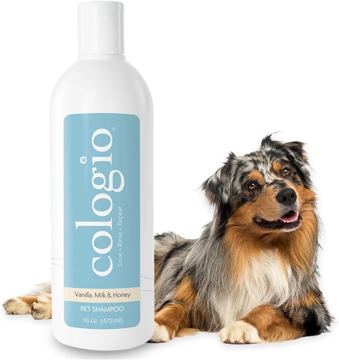 Dog Shampoo with Manuka Honey – Odor Eliminator & Itch Easing by Cologio