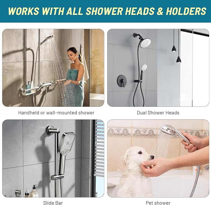 Klabb 79-Inch Extra Long Stainless Steel Shower Hose – Flexible, Durable - Image 7