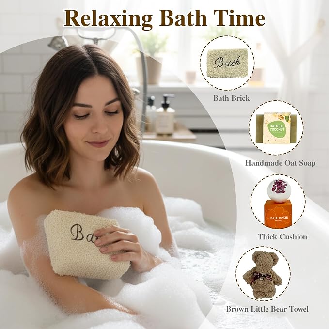 Self Care Gifts for Women, Spa Gift Box for Women, 8-in-1 Relaxing Gift Set - Image 5