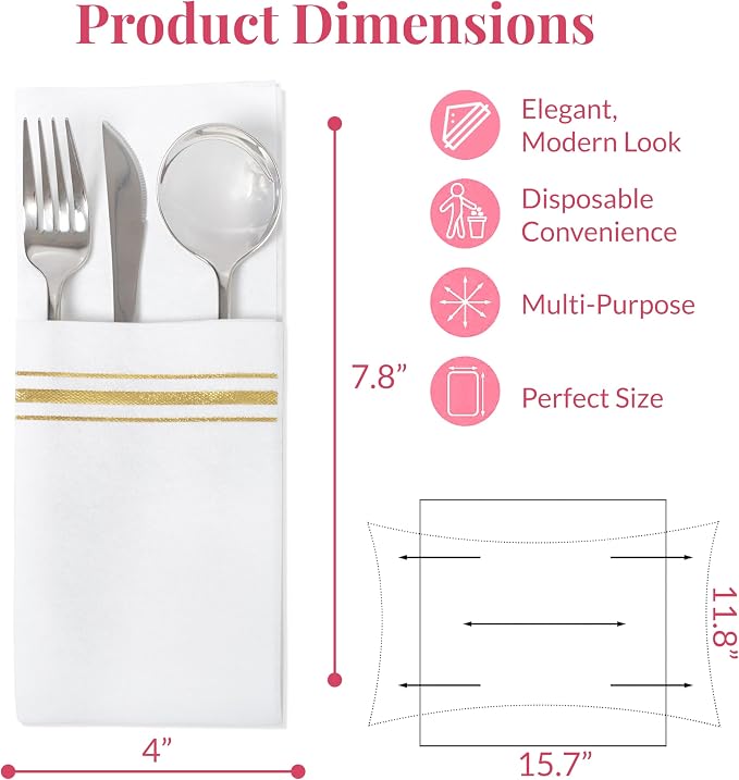 Prestee Disposable Guest Towels - Image 3