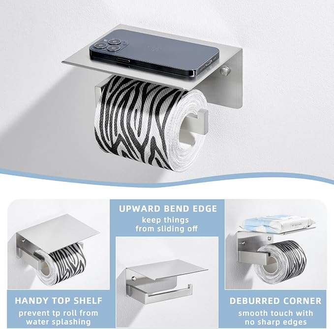 Angle Simple Toilet Paper Holder - Image 4